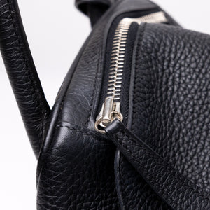 HERMES LINDY 30 CLEMENCE LEATHER SHW STAMP SQUARE Q