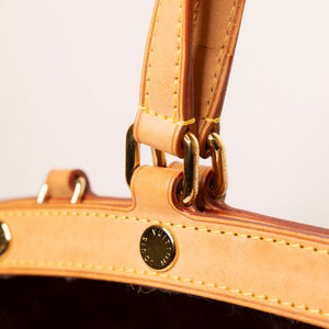 LOUIS VUITTON VERNIS BREA MM BAG MONOGRAM PATENT AMARANTE GHW