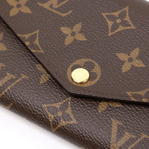 LOUIS VUITTON EMILIE WALLET MONOGRAM ROSE BALLERINE GHW