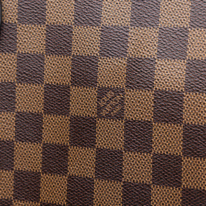 LOUIS VUITTON NEVERFULL MM DAMIER EBENE CANVAS GHW