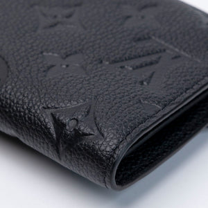 LOUIS VUITTON WALLET MONOGRAM EMPREINTE LEATHER GHW