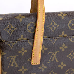 LOUIS VUITTON VINTAGE SONATIN BAG MONOGRAM CANVAS GHW