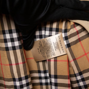 BURBERRY SKETCH PRINT TRENCH COAT BROWN / MULTICOLOURED