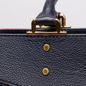 LOUIS VUITTON SULLY PM MARINE ROUGE MONOGRAM EMPREINTE LEATHER GHW