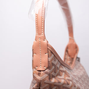 GOYARD BOHEME HOBO BAG PM GOYARDINE CANVAS PINK SHW
