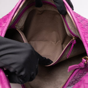 BOTTEGA VENETA HOBO BAG HOT PINK NAPPA LEATHER