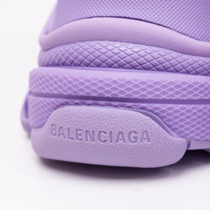 BALENCIAGA TRIPLE S SNEAKERS PURPLE SIZE 37
