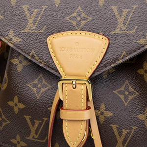 LOUIS VUITTON MONTSOURIS PM BACKPACK MONOGRAM CANVAS GHW (MICROCHIP)