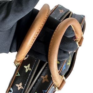 LOUIS VUITTON MONOGRAM MULTICOLOUR TROUVILLE HANDBAG BLACK