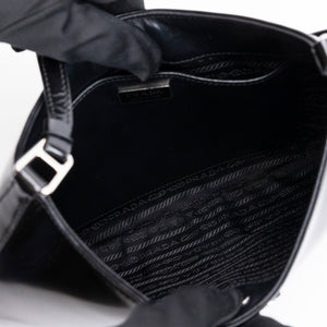 PRADA CLEO BAG BLACK CALFSKIN LEATHER SHW