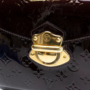 LOUIS VUITTON MIRADA BAG MONOGRAM VERNIS AMARANTE GHW