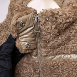 MONCLER GENTIANE SHORT DOWN JACKET SIZE 3