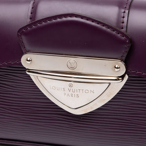 LOUIS VUITTON CASSIS EPI LEATHER MONTAIGNE CLUTCH BAG