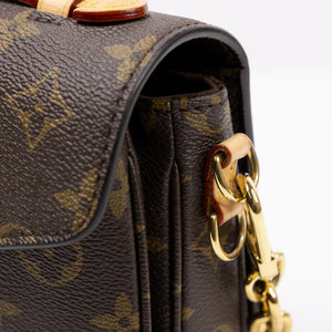 LOUIS VUITTON POCHETTE METIS EAST WEST BROWN / MUTICOLORED MONOGRAM CANVAS