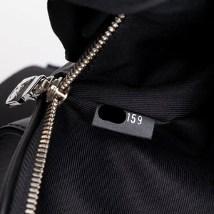 LOUIS VUITTON BUM BAG BLACK EPI LEATHER SHW