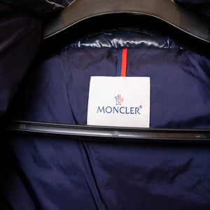 MONCLER KIDS ENFANT NEW AUBERT DOWN JACKET NAVY BLUE
