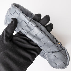 BOTTEGA VENETA MINI JODIE GREY CALF SKIN GHW