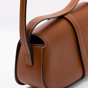 CELINE CLUTCH ON STRAP TABOU CALFSKIN TAN GHW