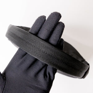PRADA BLACK NYLON HOBO BAG