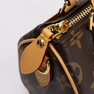 LOUIS VUITTON NANO SPEEDY MONOGRAM CANVAS GHW