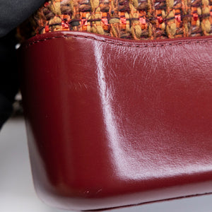 CHANEL LARGE GABRIELLE HOBO BAG TWEED / CALFSKIN RED / MULTICOLOUR HARDWARE