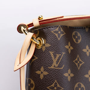 LOUIS VUITTON GRACEFUL MM MONOGRAM CANVAS GHW (MICROCHIP)