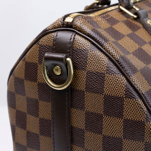LOUIS VUITTON SPEEDY 30 DAMIER EBENE GHW