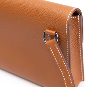 HERMES HERMESNAP WALLET EPSOM GOLD SHW STAMP G