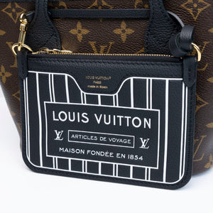 LOUIS VUITTON NEVERFULL INDSIDE OUT BB MONOGRAM TOTE BAG (MICROCHIP)