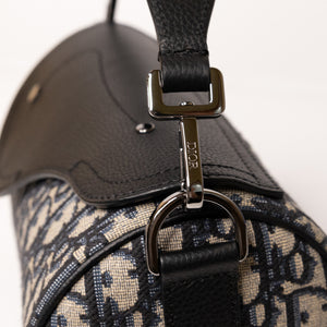 CHRISTIAN DIOR OBLIQUE LIGHT ROLLER STRAP CROSSBODY BAG