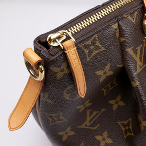 LOUIS VUITTON TURENNE PM BAG MONOGRAM CANVAS BROWN GHW