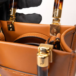 FENDI SUNSHINE SHOPPER MINI TOTE BAG