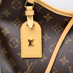 LOUIS VUITTON CARRYALL PM MONOGRAM CANVAS GHW (MICROCHIP)