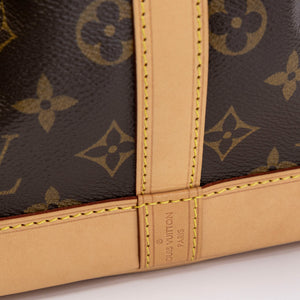LOUIS VUITTON PETIT NOE BUCKET BAG MONOGRAM GHW (MICROCHIP)