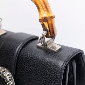 GUCCI BAMBOO 1947 DIONYSUS TOP HANDLE BAG BLACK SHW