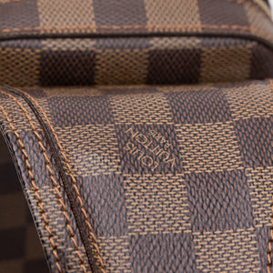 LOUIS VUITTON GERONIMOS BUM BAG BROWN DAMIER EBENE GHW