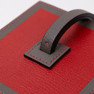 MOYNAT VANITY BOX BAG MULTICOLORED LEATHER SHW