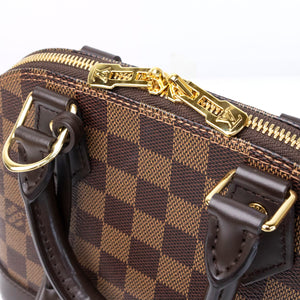 LOUIS VUITTON ALMA BB DAMIER EBENE CANVAS GHW