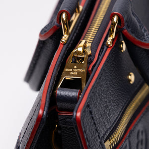 LOUIS VUITTON SULLY PM MARINE ROUGE MONOGRAM EMPREINTE LEATHER GHW