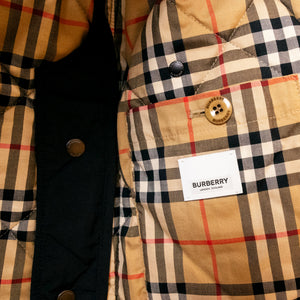 BURBERRY QUILTED JACKET BROWN