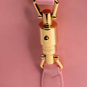 GUCCI JACKIE 1961 PINK LEATHER GHW