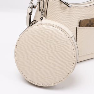 LOUIS VUITTON MARELLINI QUARTZ WHITE EPI LEATHER SHW
