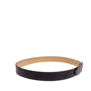 LOUIS VUITTON MONOGRAM VERNIS BELT