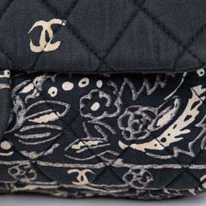 CHANEL BANDANA PRINT QUILTED FLAP BAG FABRIC MULTICOLOUR SHW