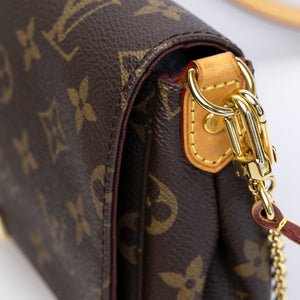 LOUIS VUITTON MONOGRAM FAVORITE MM MONOGRAM CANVAS GHW