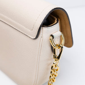 LOUIS VUITTON LOCKME TENDER GRAINED CALFSKIN BEIGE MULTICOLOUR GHW (MICROCHIP)