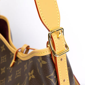 LOUIS VUITTON CARRYALL PM MONOGRAM CANVAS GHW (MICROCHIP)
