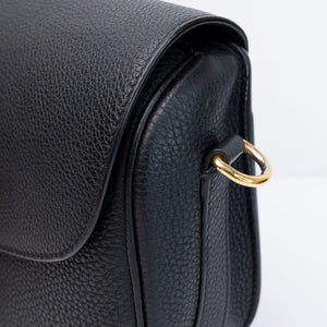 CHRISTIAN DIOR MEDIUM DIOR BOBBY BAG BLACK CALFSKIN GHW