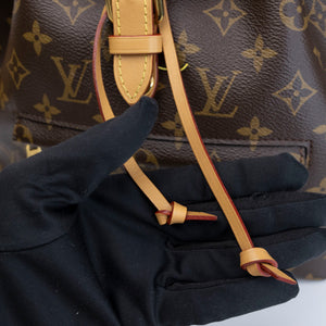 LOUIS VUITTON MONTSOURIS PM BACKPACK MONOGRAM CANVAS GHW (MICROCHIP)