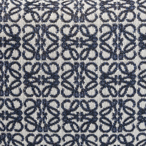 LOEWE CUBI ANAGRAM BAG JACQUARD CANVAS NAVY / BLACK GHW